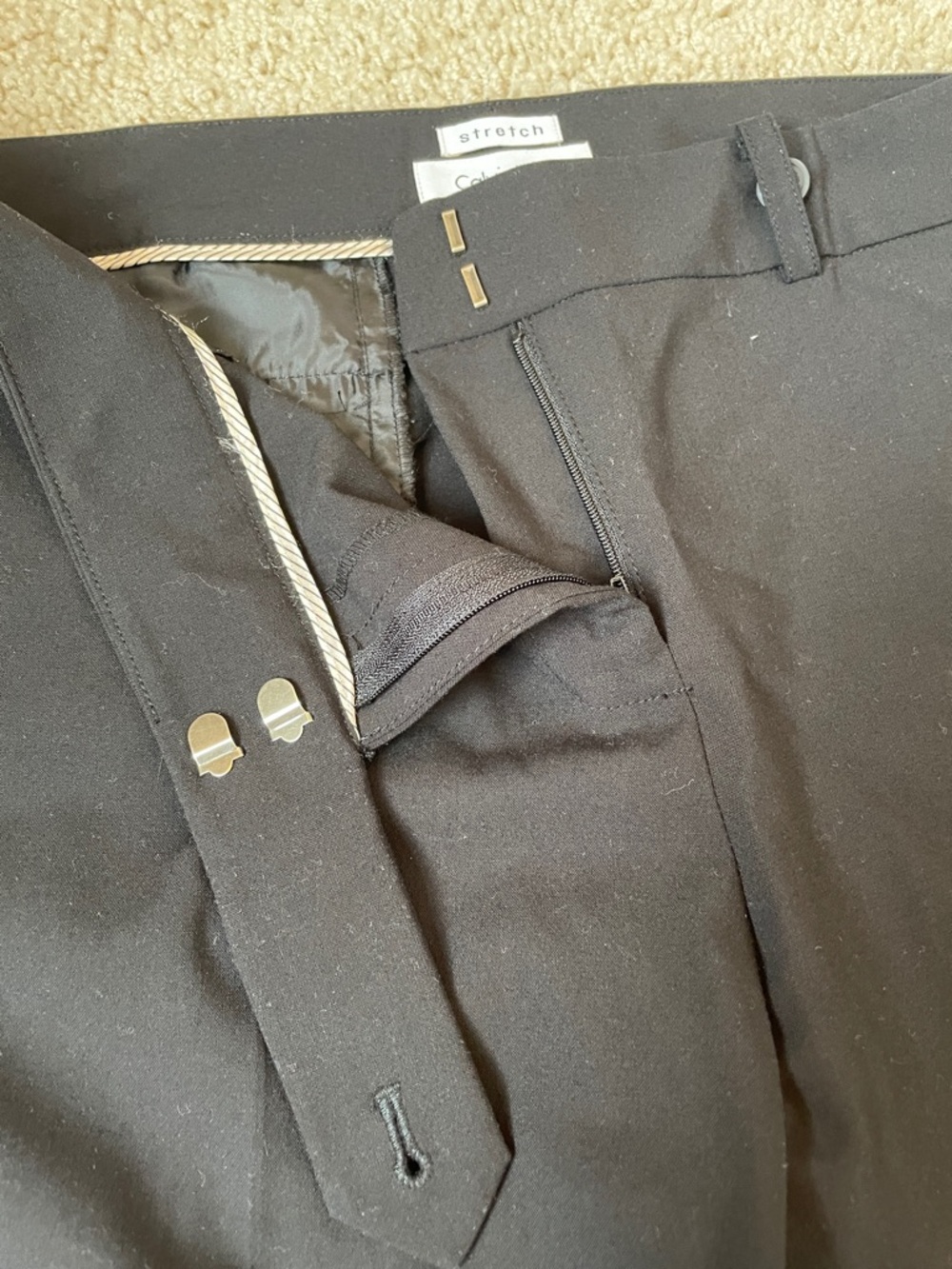 Classic Black Dress Pants - Picture 3 of 4